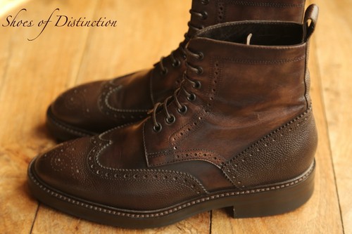 Paul Smith Marrón Cuero Derby Brogue Botas Zapatos Para Hombre UK 6 US 7 EU 40 - Imagen 3 de 12
