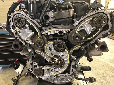 Audi 3,0 TDI Motor ASB BMK Steuerkettensatz Kettenwechsel Einbau möglich