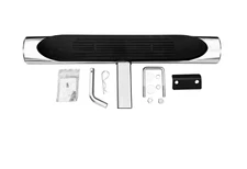 Fit 2" Receiver Chrome Steel Tow Hitch Step Bar Guard 28" Length 4" Oval