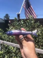 Custom Glide Bait S Waver 168 Style Color Shift  MIDNIGHT BLUEGILL