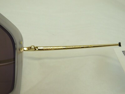 BOUCHERON SILVER GOLD BC0015S 006 CAT EYE 47MM SQUARE SUNGLASSES $ 800 FRANCE BOUCHERON SILVER GOLD BC0015S 006 CAT EYE 47MM SQUARE  main image 3