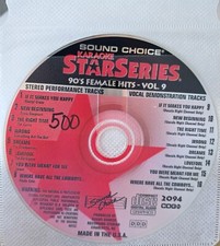 SC2094 90'S FEMALE HITS SOUND CHOICE KARAOKE LOT VA