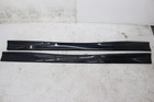 1997 BMW E36 SET LEFT & RIGHT SIDE SKIRT ROCKER PANEL MOLDING Black 2 668 LM62