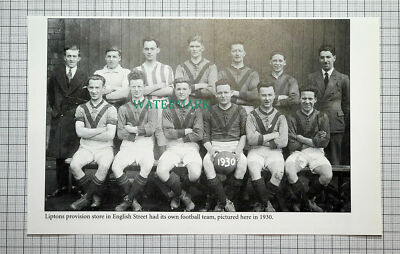 (C107) Carlisle Grammar School Rugby Team / Liptons Football Team - Cutting