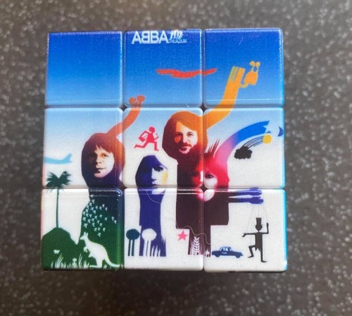 Abba Rubix Cube, presentation box and plinth. Perfect gift for all! - Picture 4 of 9