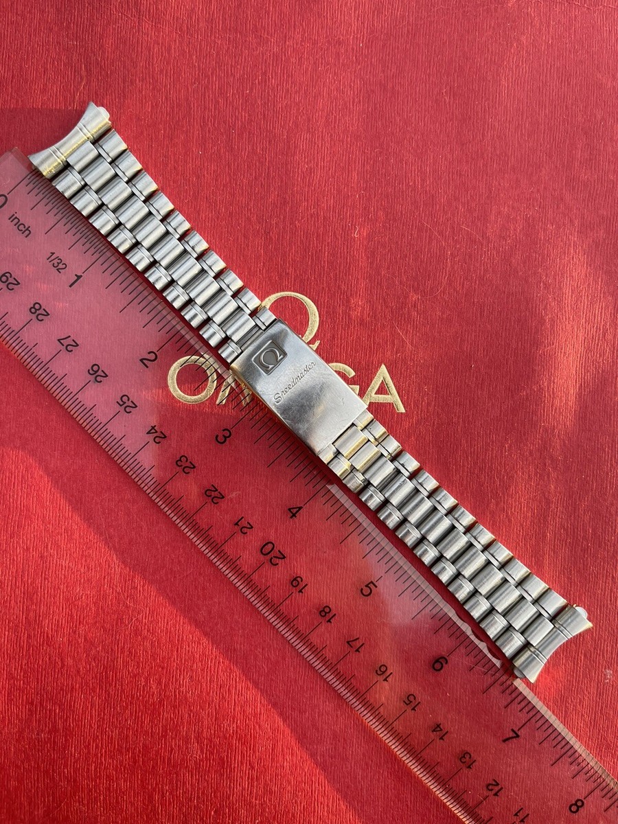 Rare Omega Speedmaster 1479 w/ 812 20mm Ends Links Watch Bracelet