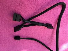 Braied 6 pin to 3x SATA DRIVER POWER cable FOR EVGA SuperNOVA 850 B2 G2 G3 G5