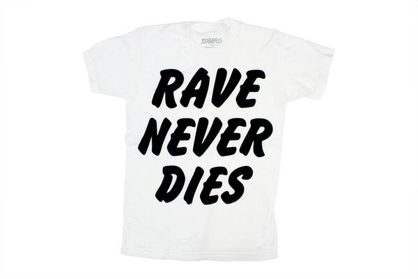 IDGAFOS Rave Never Dies Tee