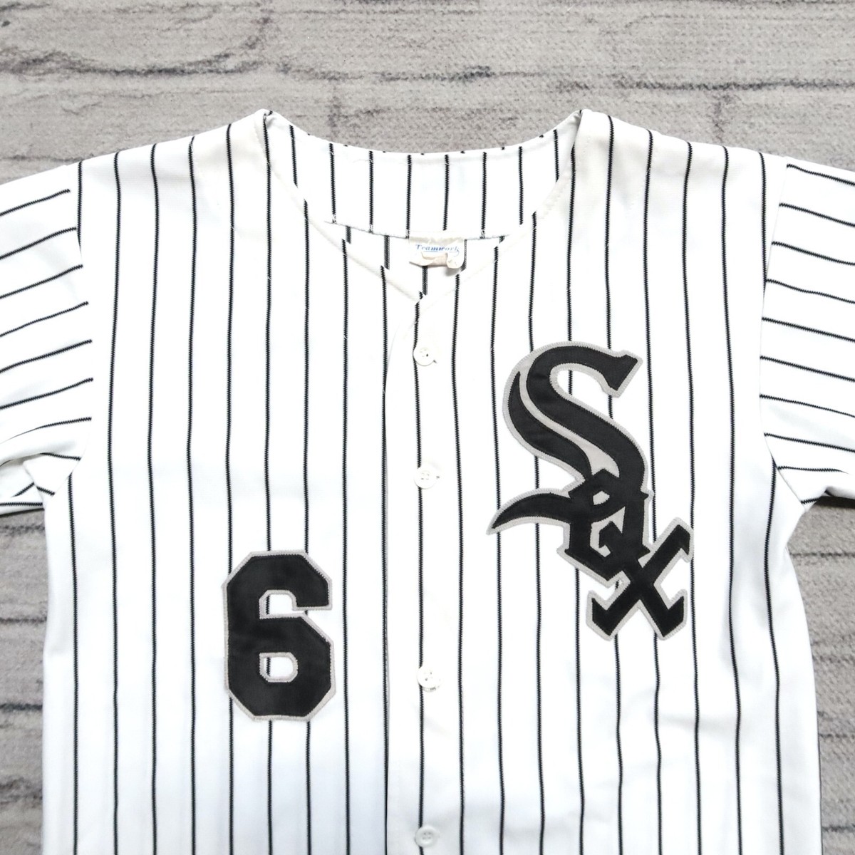 Vintage Chicago White Sox Jersey by Teamwork Size M Made in USA