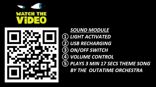 BTTF Back to the Future Plutonium Fuel Cell Canister with Box Prop - Picture 9 of 11