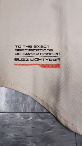 NWT Disney Buzz Lightyear Button Up Shirt Boys Size 11/12 Long Sleeve MSRP$39.99 - Picture 4 of 9