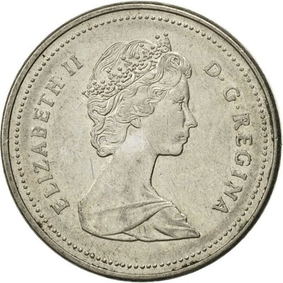 Canada - 5 Cents Coin - Copper-nickel - 2nd portrait - KM:60.2a