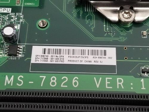 Placa madre de escritorio HP 698749-002 Envy 700 LGA 1150 DDR3 SDRAM - Imagen 4 de 4