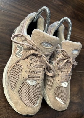 New Balance 2002R Cherry Blossom Powder Grey White Trainers 2021 Uk Size 5.5