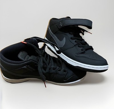 Nike Dunk Pro ISO SB Mid Orange Label Black Anthracite Size 10.5