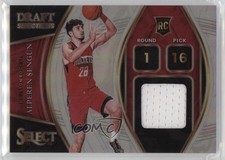 2021 Panini Select Draft Selections Memorabilia Silver Prizm Alperen Sengun v9t