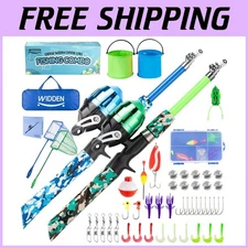 Portable Telescopic Fishing Rod for Boys and Girls