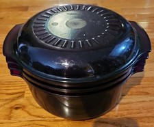 Tupperware Cranberry TupperWave Stack Cooker/...