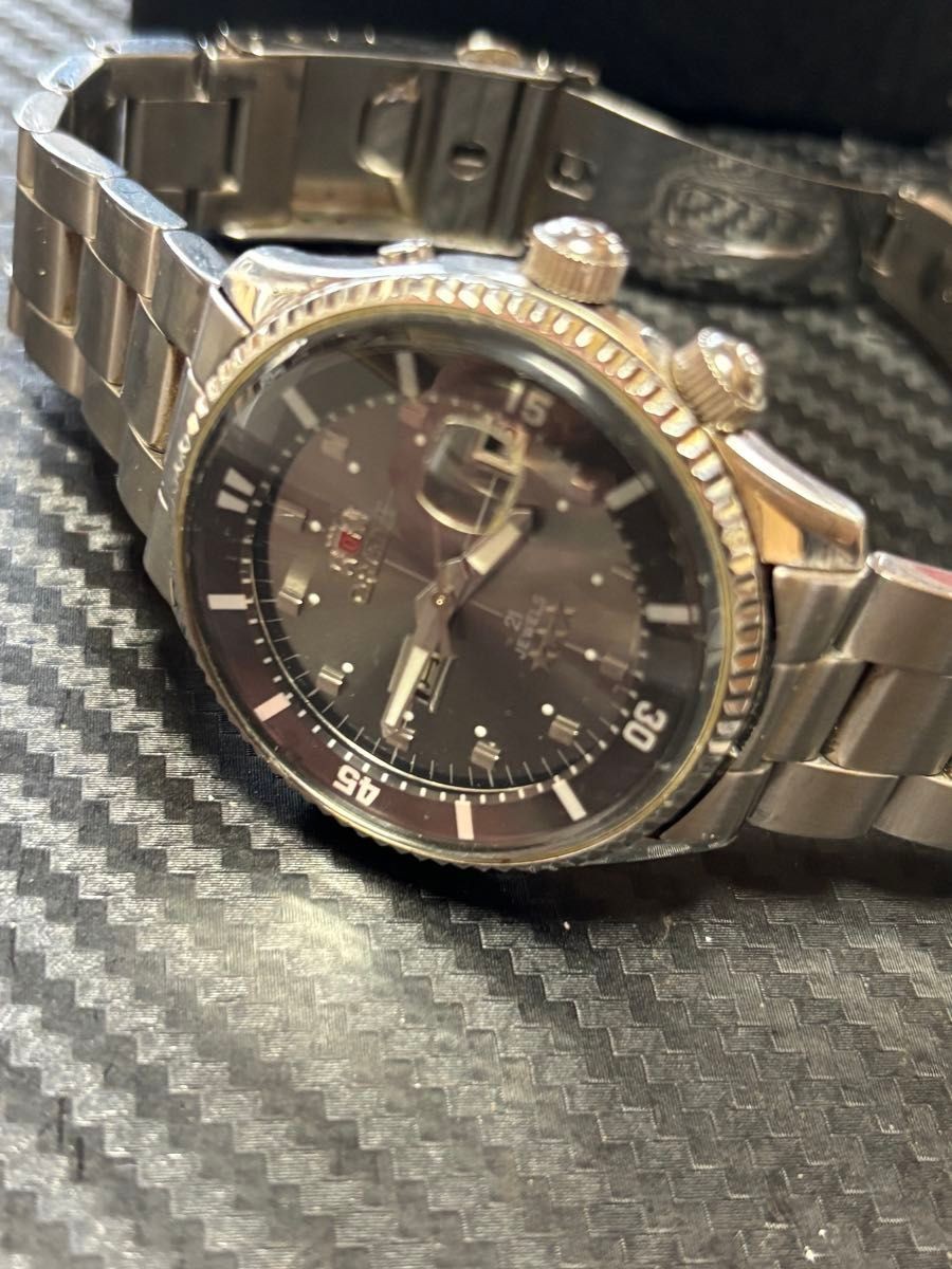 Orient King Master Black Automatic Watch, Used, 1… - image 2