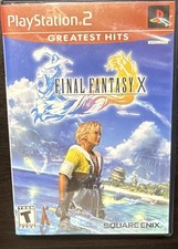 Square Enix Final Fantasy X - PS2 - CIB - Red Label - Tested Working Authentic