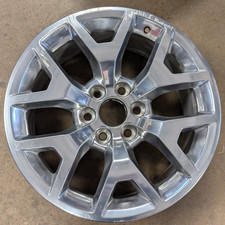 20" POLISHED GMC SIERRA YUKON SLE SLT FACTORY OEM  WHEEL 5698 #2