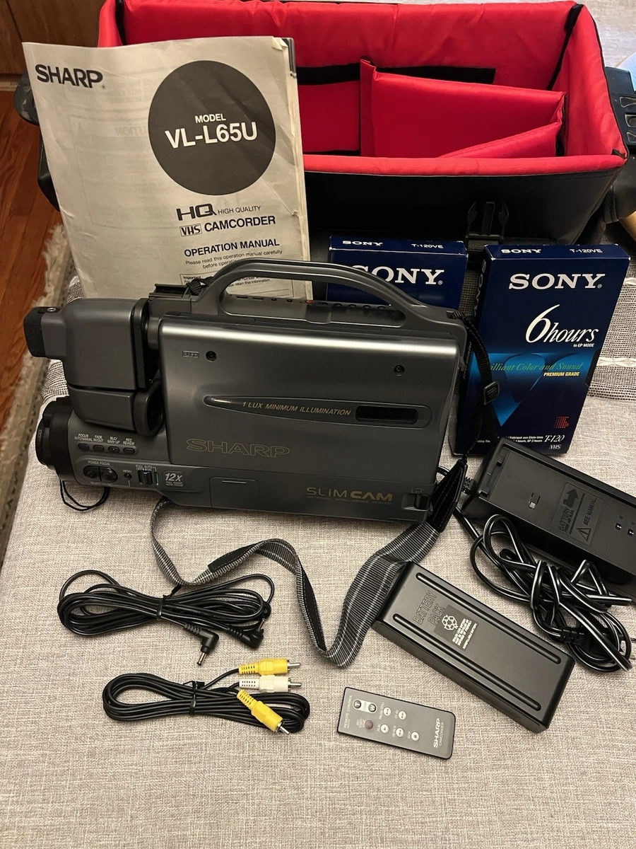 Sharp Standard Definition VHS Camcorders for sale | eBay
