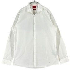 HUGO BOSS Herren Errico Casual Shirt White XL Button-Down Collar