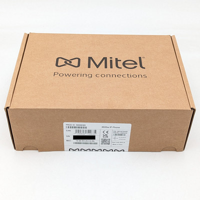 Mitel 6920W Corded IP Phone & Wi-Fi Equipped (50008385) Black