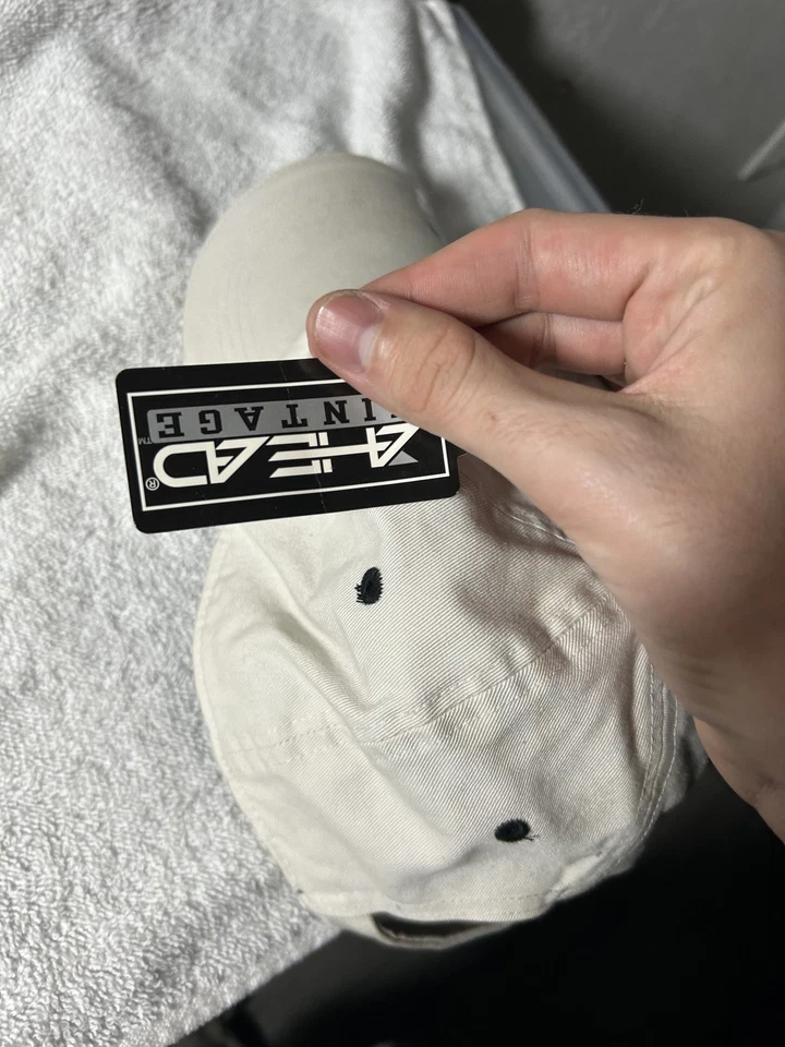 Gorra oficial de tenis US Open 2008 gorra azul y blanca nueva con etiquetas Torrey Pines Foto 4 de 4