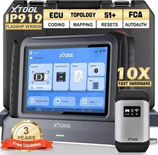 XTOOL IP919 OBD2 Scanner Full Systems ECU Coding Key Programmer Diagnostic Tool