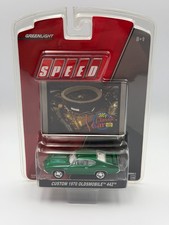 Greenlight My Classic Car, Custom 1970 Oldsmobile 442, Green Machine!, 1:64, NIB