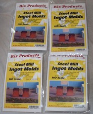 Lot of 4 Rix Products Steel Mill Ingot Molds ...
