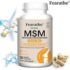 MSM 1000 mg Kapseln Antioxidans Unterstützt die Gesundheit der Gelenke