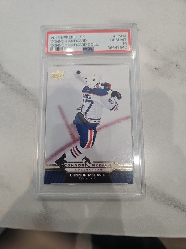 2015-16 Upper Deck Connor McDavid Collection - Connor McDavid #CM-14 (RC)