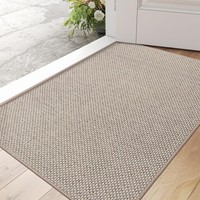 Schmutzfangmatte Rutschfest Waschbar 60X90Cm Absorbierend Beige FüR Eingang Flur