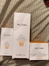Farmasi Dr C Tuna SUN    50 SPF SET Body Lotion  Face Cream Locion y Crema new
