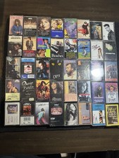 Lot of 40 Vintage Cassette Tapes - 80s/90s -mixed Collection