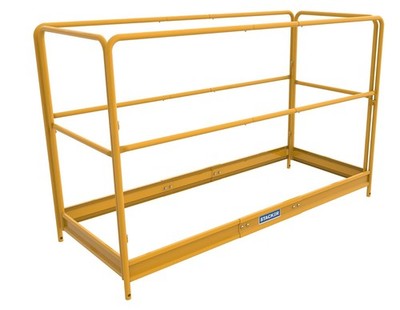 Guardrail System for Interior Scaffolding