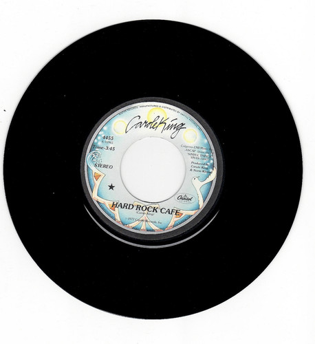 45RPM, CAROLE KING ' HARD ROCK CAFE ' VG++ ' ROCK