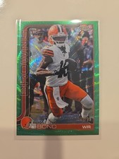Isaiah Bond 2025 Topps Chrome Rc /99 Green Wave Sp Refractor #341
