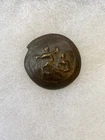 ORIG. CONFEDERATE CIVIL WAR DUG NORTH CAROLINA LOCAL STATE SEAL BUTTON