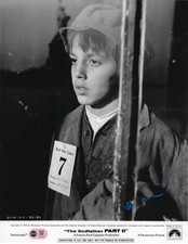 ORESTE BALDINI SIGNED THE GODFATHER 2 YOUNG VITO 14x11 PHOTO (ACG CERT AG17848)