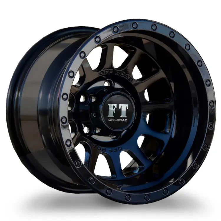 16x10 Gloss Black Wheel Full Throttle FT-5092 5x5 -44 - Image 3 of 3