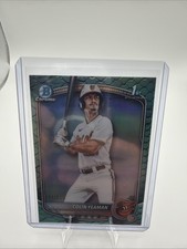 COLIN YEAMAN 2025 BOWMAN CHROME DRAFT 1ST AQUA REPTILIAN /125 SSP