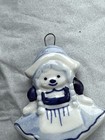 Dutch Boy And Girl Ornaments Blue And White — photo 7
