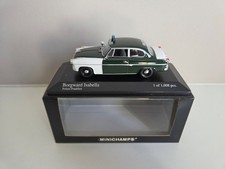 Minichamps Borgward Isabella Polizei Police 1958 1:43 400096090