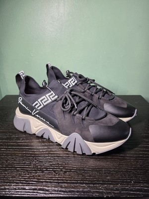 Versace Squalo Knit Trainers Size 12