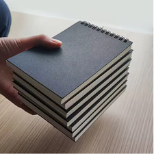A6 Sketchbook 4 Pack Spiral Bound Art Drawing Pad Small Sketch Notebook Set