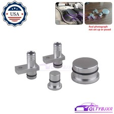 Reroute & Resonator Kit Replacement For GM Duramax 6.6L 2004.5-2010 Silver