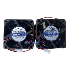 2Pcs/Lot New JF0625B1H-R Cooling Fan 6025 DC12V 0.23A 6CM 2Pin